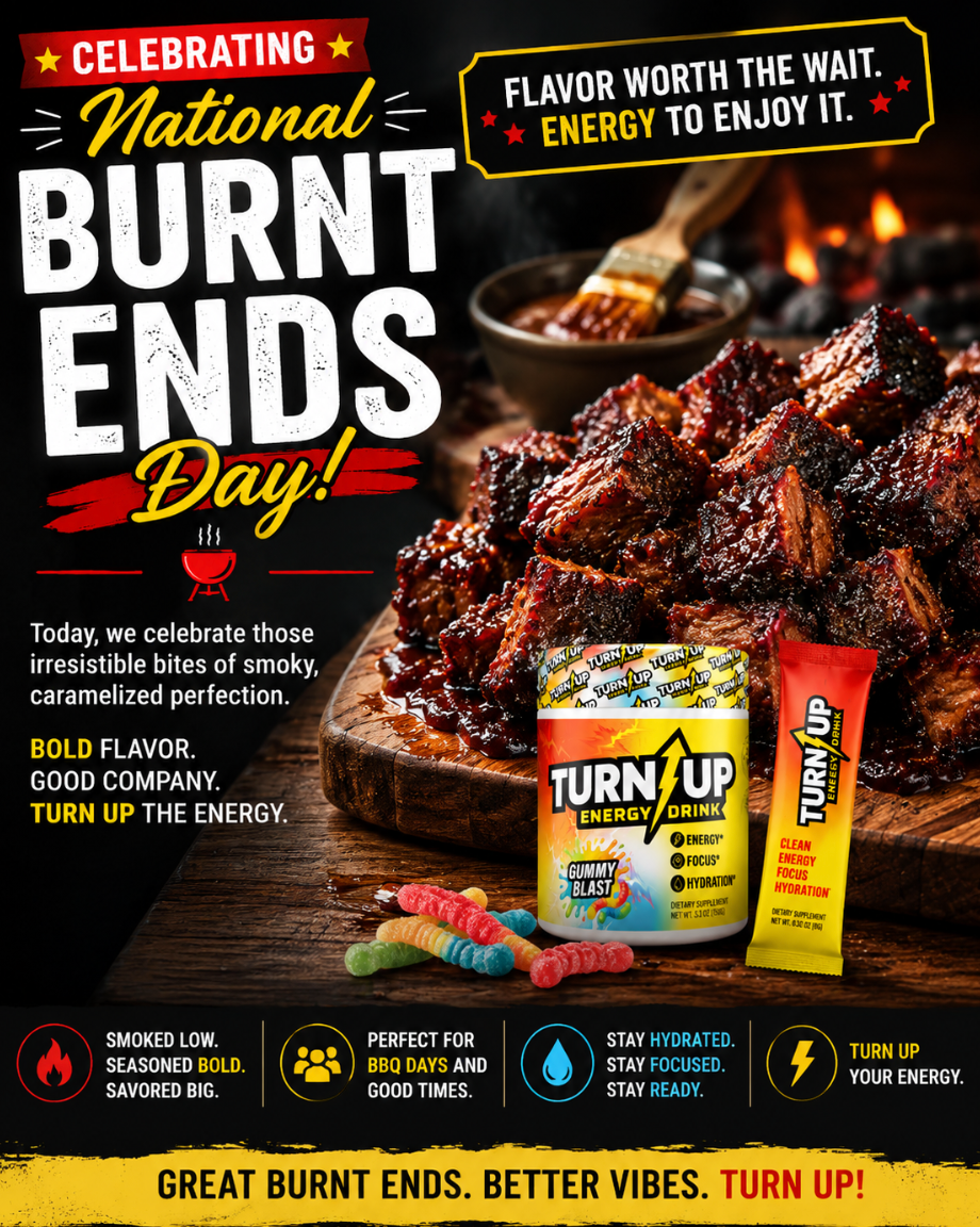 Celebrate National Burnt Ends Day with Turn Up! ⚡🥩&nbsp;
