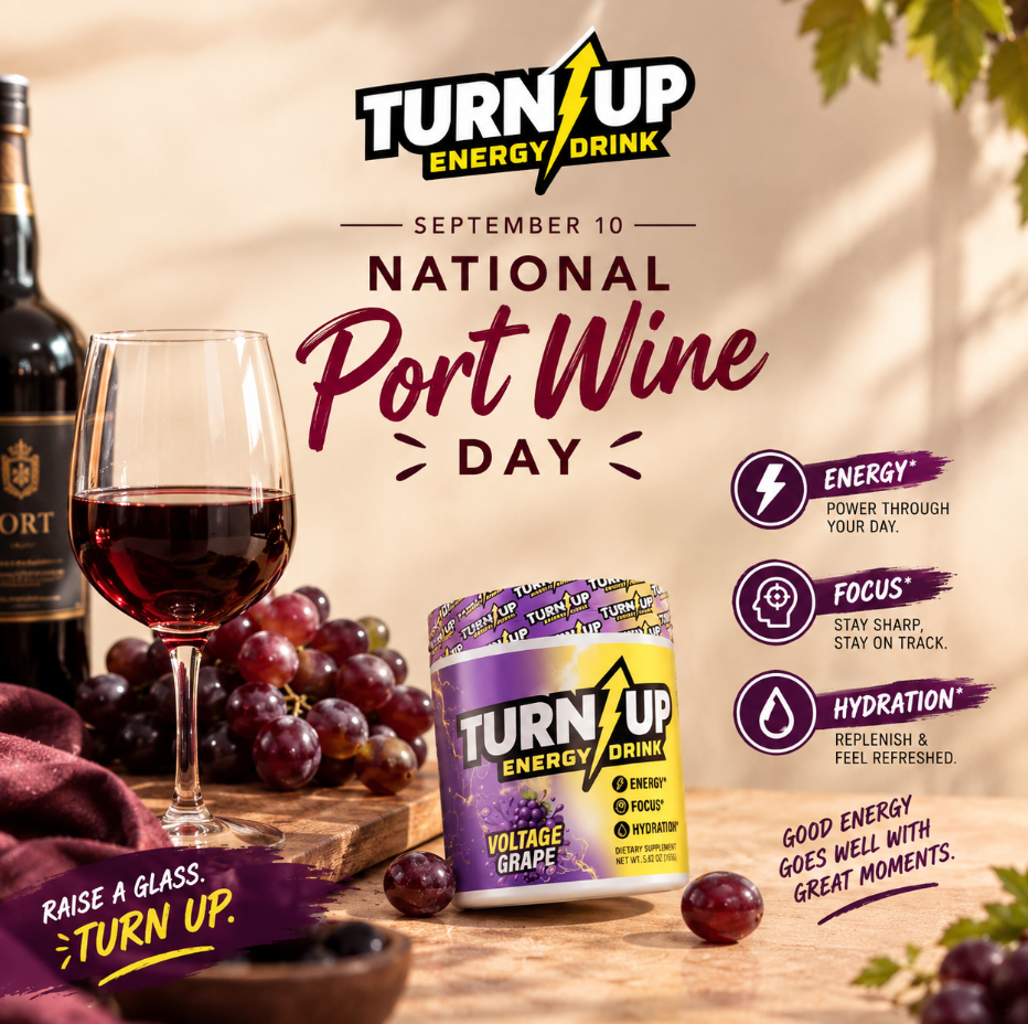 Celebrate National Port Wine Day with Turn Up!