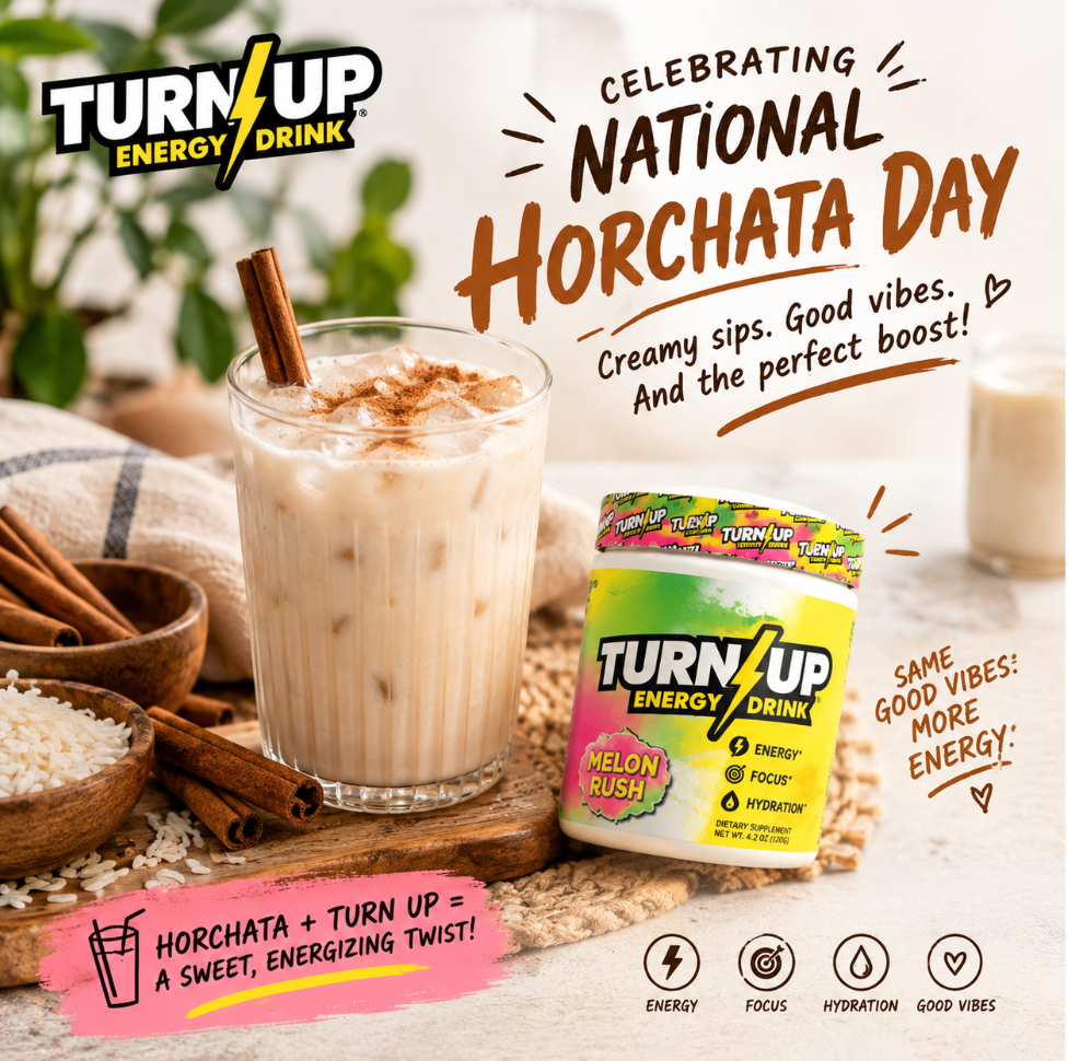 Celebrate National Horchata Day with Turn Up!