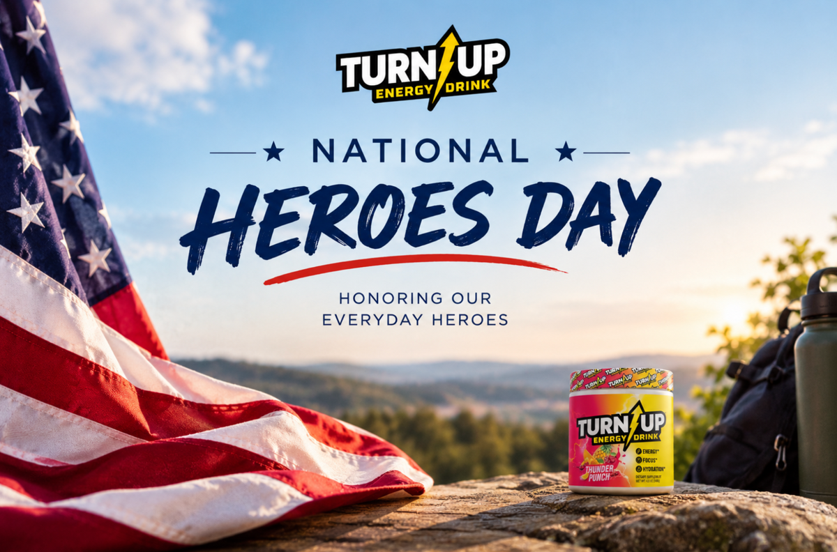 Celebrate National Hero Day with TURN UP!