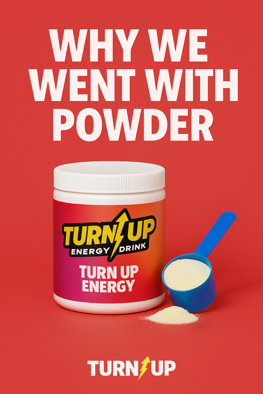 Why We Chose Powder Over the Traditional Energy Drink Can