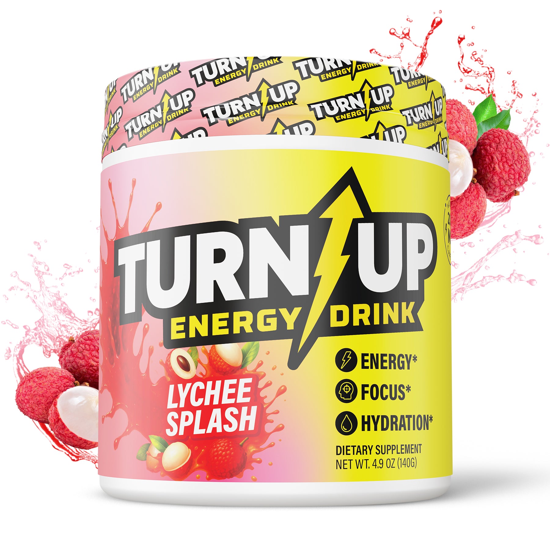Turn Up Energy Drink™ - Lychee Splash
